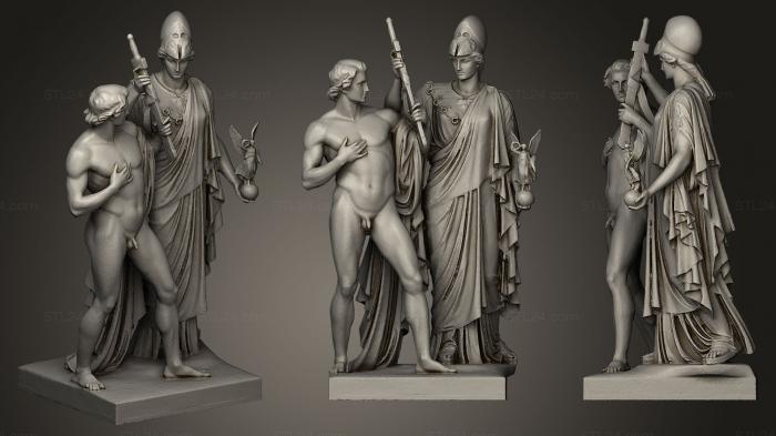 Statues antique and historical (Schlossbruecke16, STKA_0976) 3D models for cnc